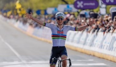 Tadej Pogačar among riders under investigation after Tour of Flanders railway red-light incident