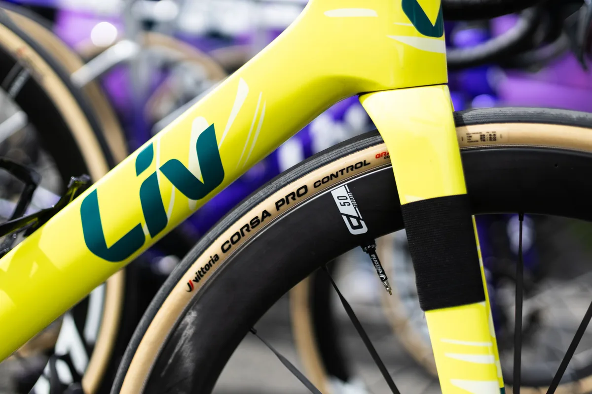 Corsa Pro Control tyre on Liv bike