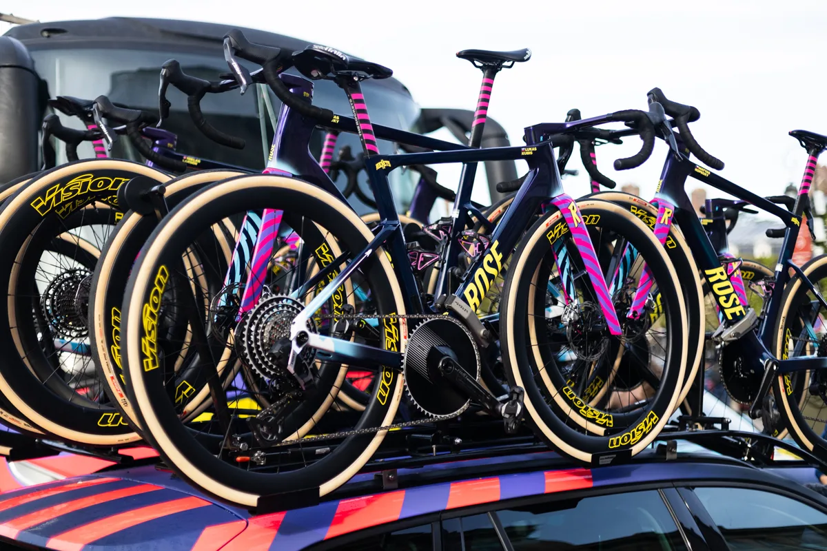 Unibet Rose Rockets bike