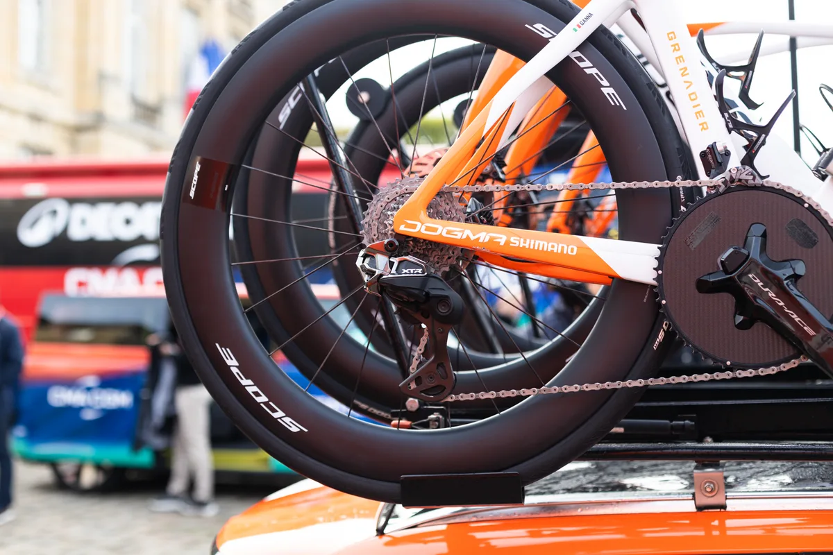 Shimano XTR at Ineos-Grenadiers