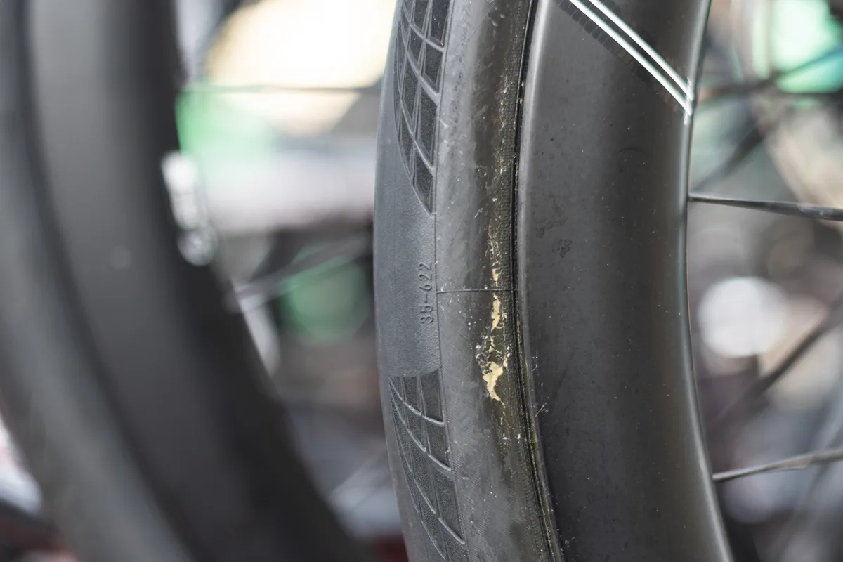 35mm tyres at Paris-Roubaix