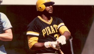 Dave Parker bats for Pirates