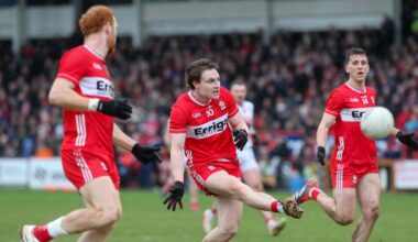 Weekend’s football fixtures, throw-in times and TV details, including Derry v Antrim – The Irish Times