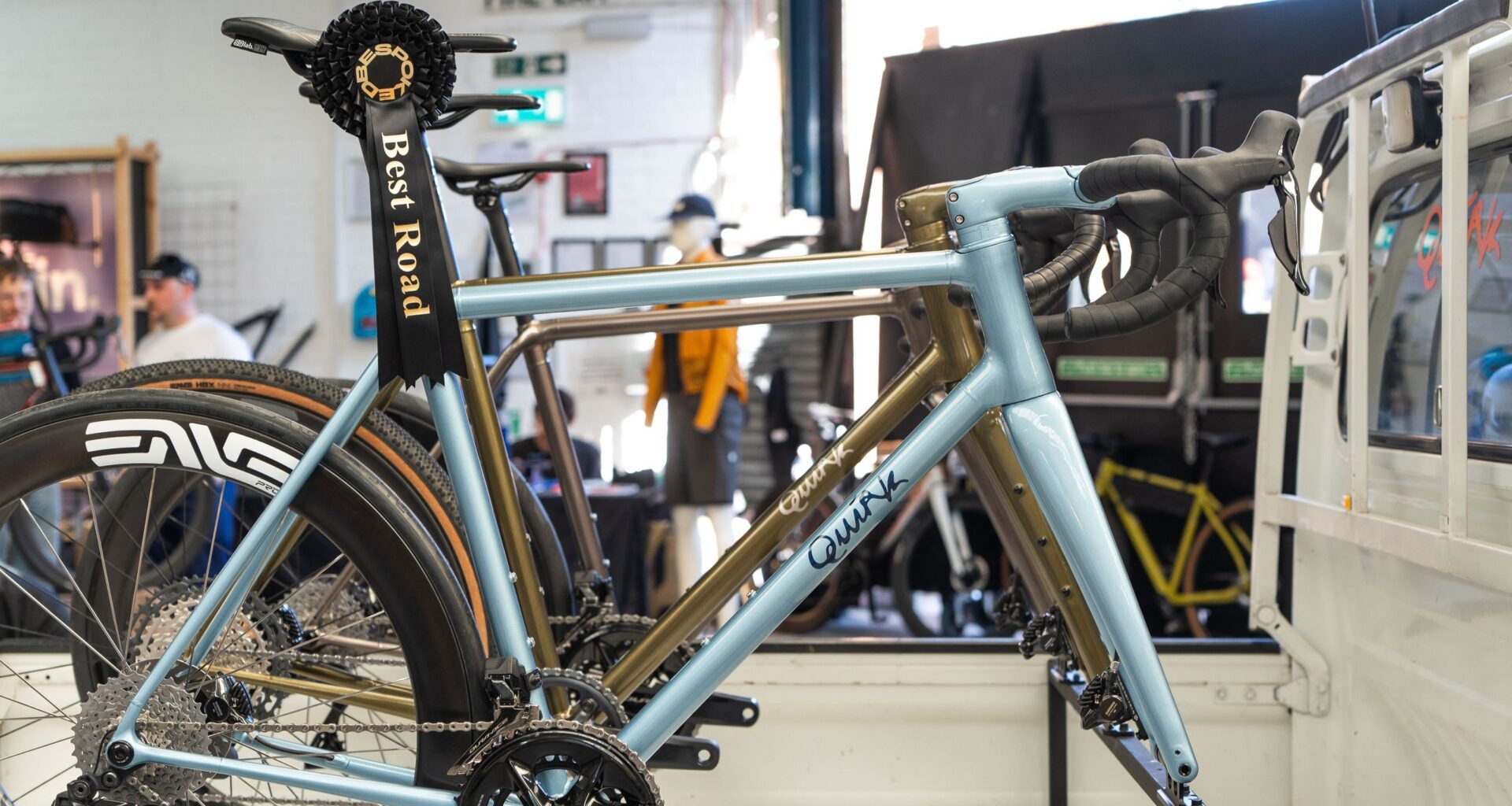 Quirk Cycles wins best road bike at Bespoked London 2026
