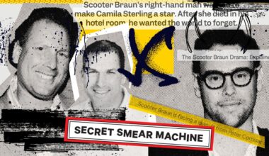 Scooter Braun Tied to Hollywood Smear Saga