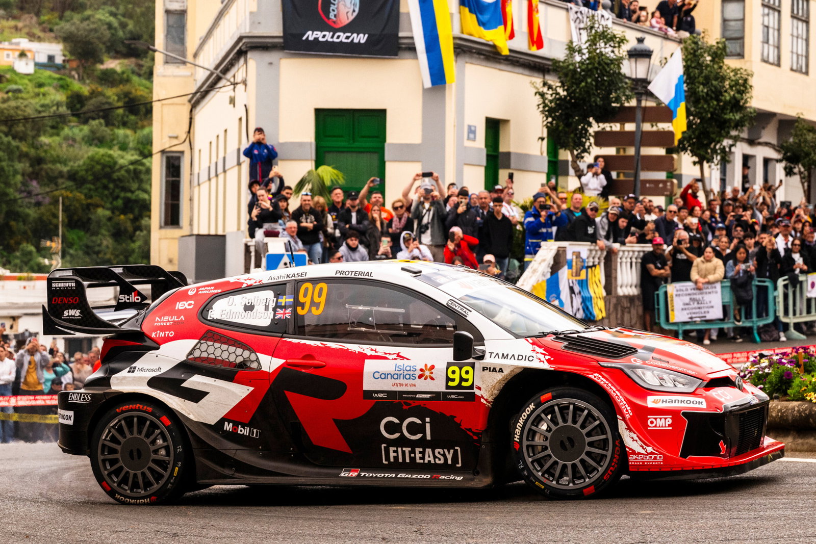 ‘Big disappointment’: Crash cruels Solberg of shot at WRC win