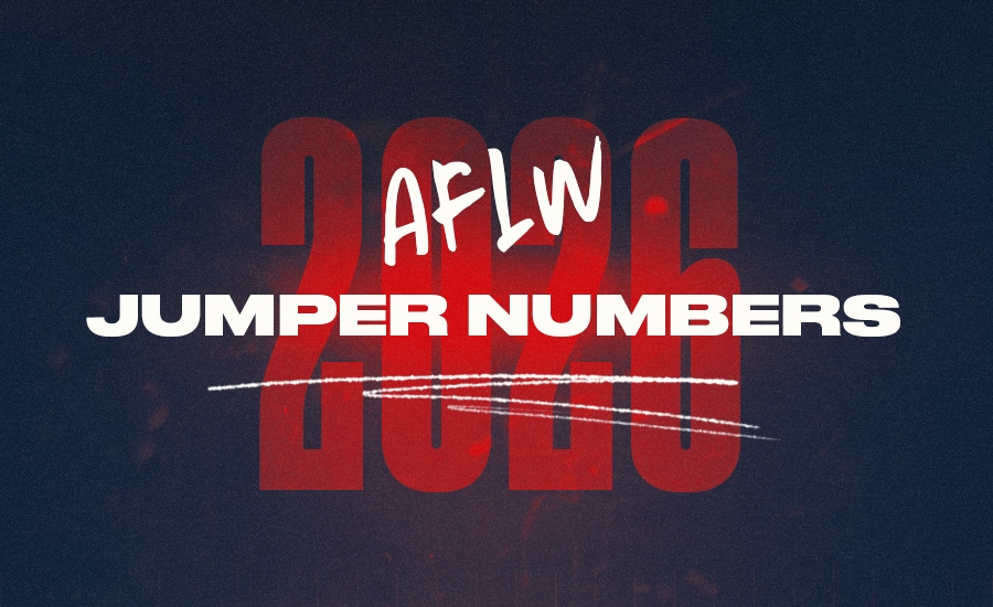 2026 AFLW Numbers | The Reveal
