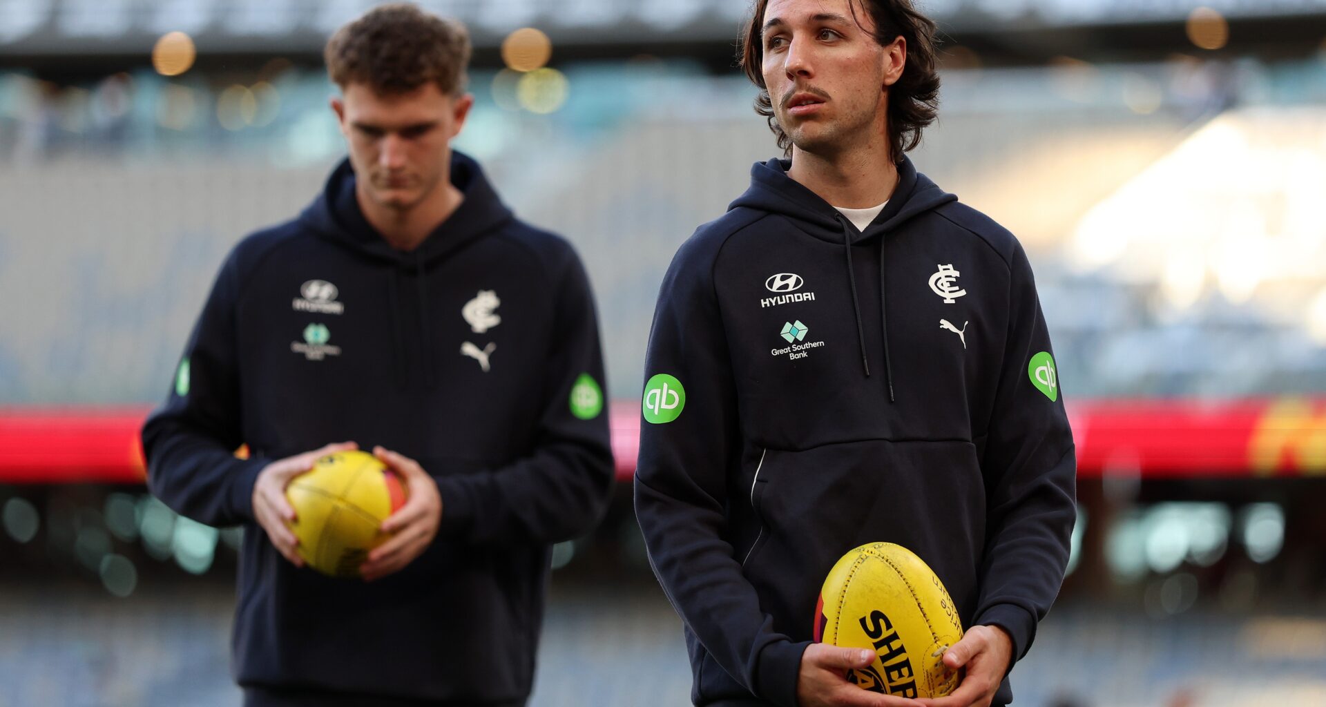 Voss explains Ollie Holland decision as Blues show fight after tough week