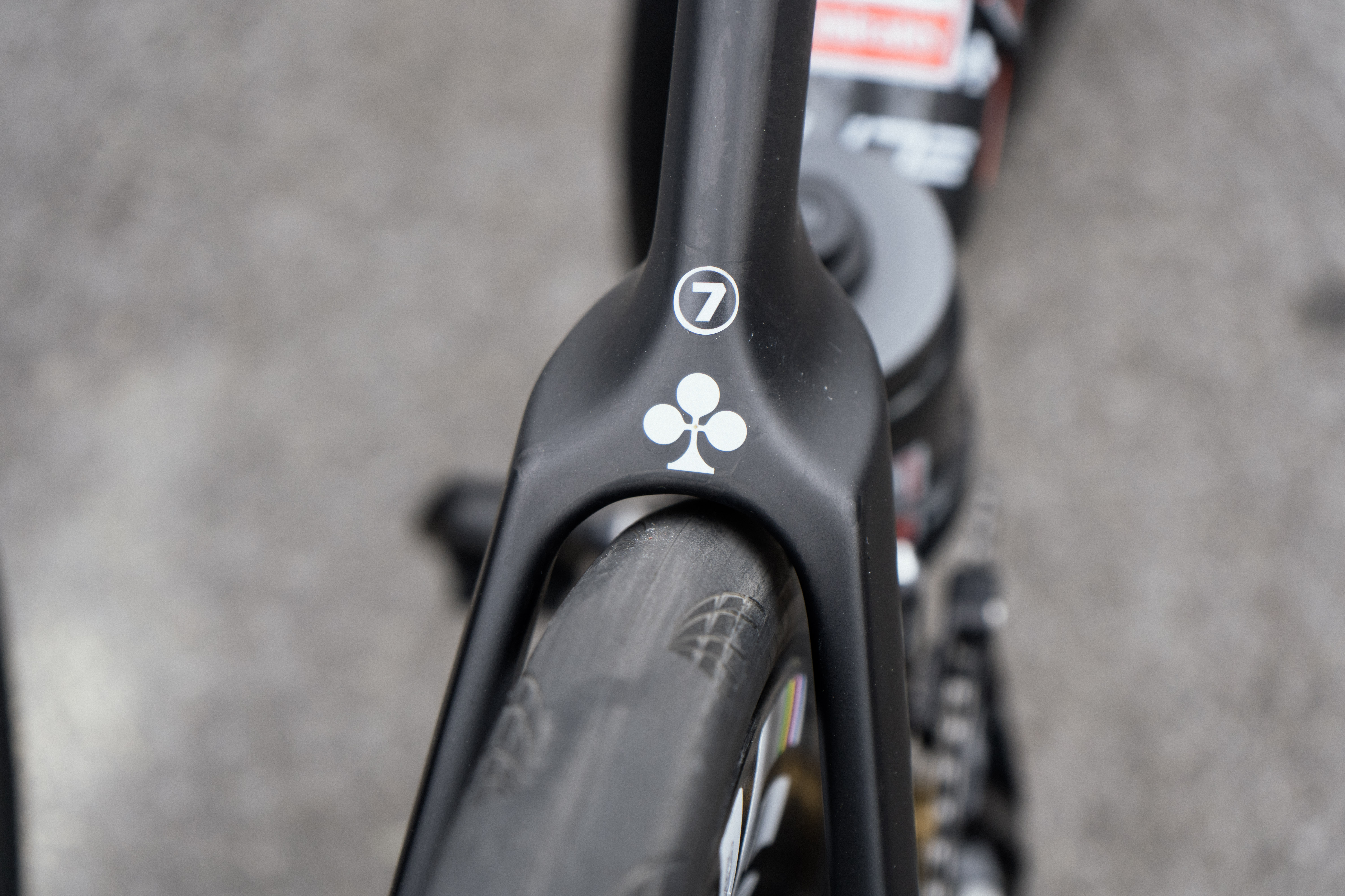 Tadej Pogacar's race bike