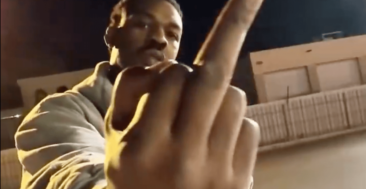 Jon Jones confronts driver in road rage incident