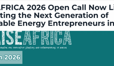 RAISEAfrica 2026 Accelerator Programme Opens Applications for Renewable Energy Startups