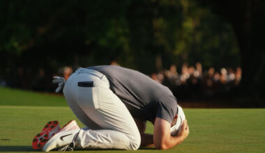 When golf reduces us to tears