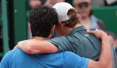 Sinner: "Tennis needs Alcaraz". Photo: Getty Images.
