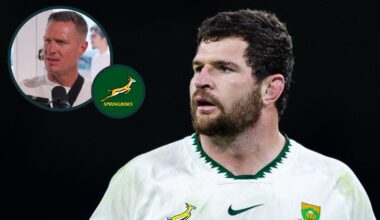 Jean de Villiers 'extremely encouraged' by Bulls star who help where the Springboks are 'thin'