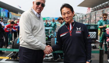 Aston Martin deny 'peace' handshake with Honda