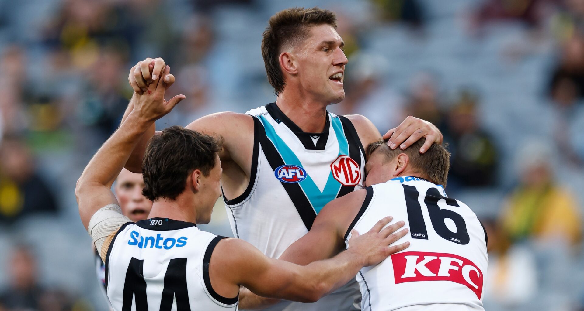 Port proves too powerful for undermanned Tigers