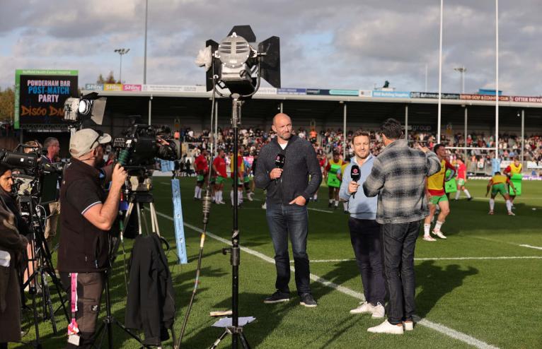 TNT's pitchside rugby coverage