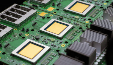 TPU 8t chips on a board