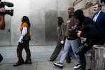 FILE - Chauncey Billups leaving the Mark O. Hatfield United States Courthouse in Portland, Ore. on Thursday, Oct. 23, 2025.