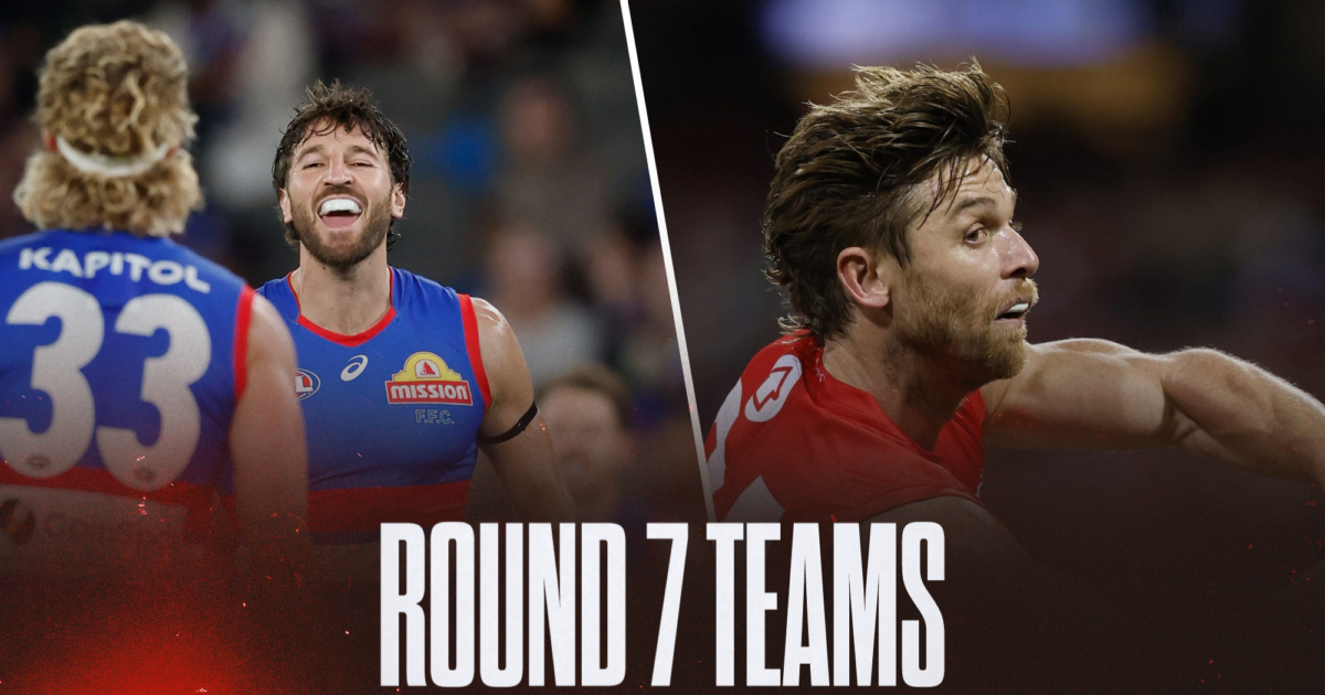AFL Teams Round 7 2026: Confirmed line-ups, ins and outs