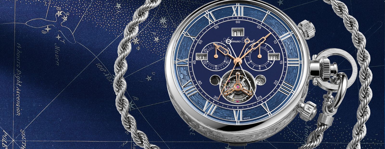The Audemars Piguet 150 Heritage Pocket Watch: The Universe at your Fingertips