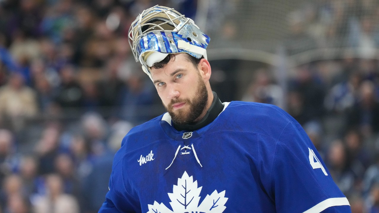Maple Leafs' Anthony Stolarz, Brandon Carlo, Dakota Joshua done for season