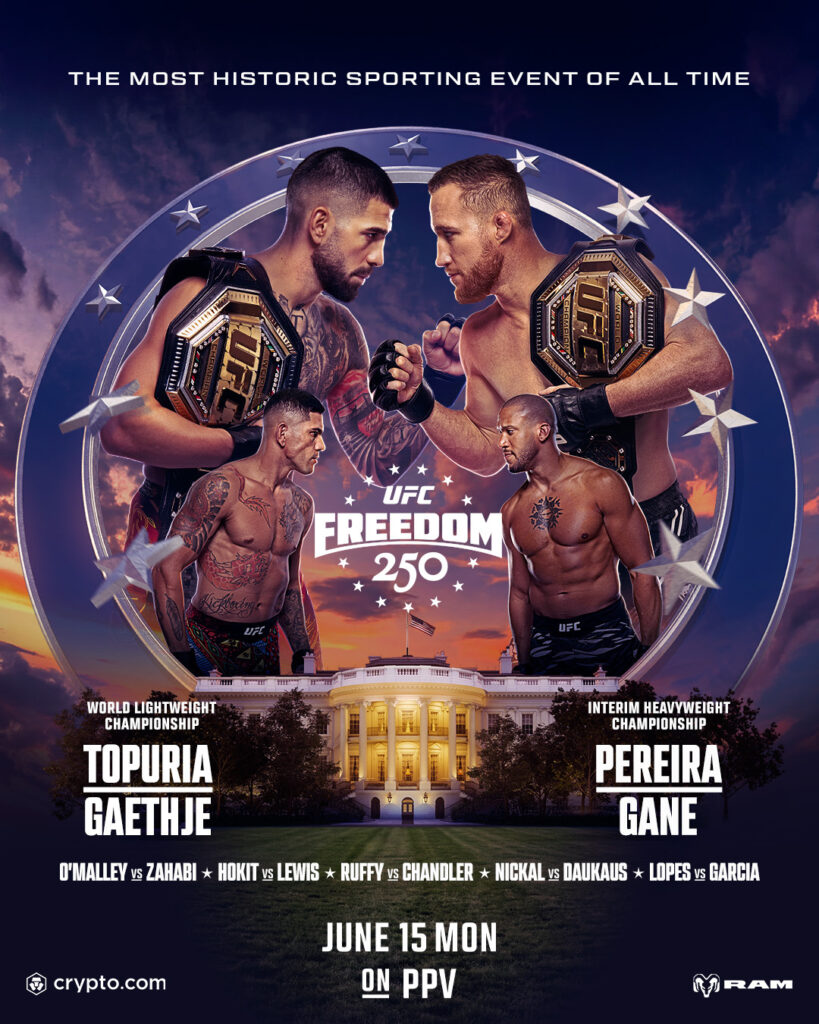 UFC Freedom 250 poster
