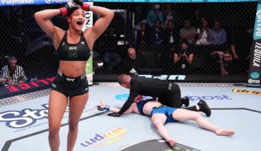 UFC fighter issues update after being brutally knocked out cold by vicious knee