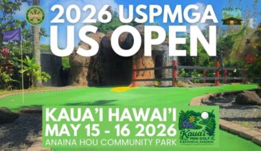 Top mini golf players prepare for U.S. Open on Kauaʻi next month : Kauai Now