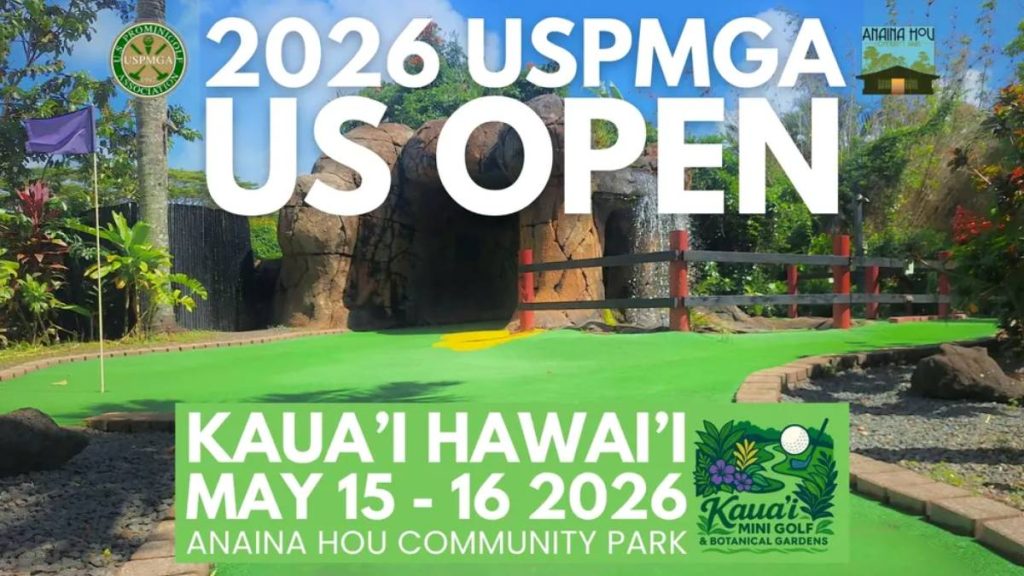 Top mini golf players prepare for U.S. Open on Kauaʻi next month : Kauai Now