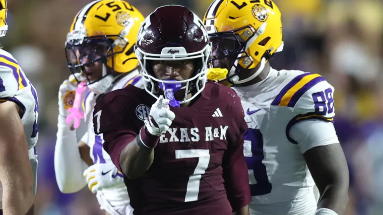 KC Concepcion Texas A&M Aggies wide receiver KC Concepcion