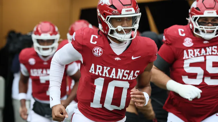 Taylen Green Arkansas Razorbacks quarterback Taylen Green