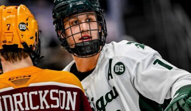 Which NHL prospect in each team’s pipeline had the most promising season?