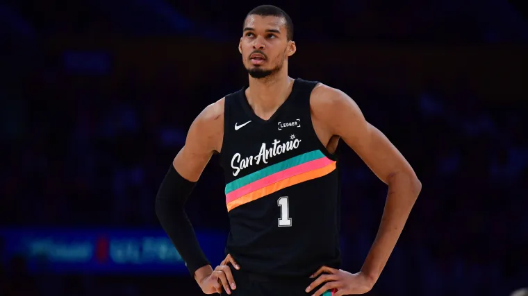 Victor Wembanyama calls out 'very disappointing' NBA concussion protocol after missing time in Spurs-Blazers series image