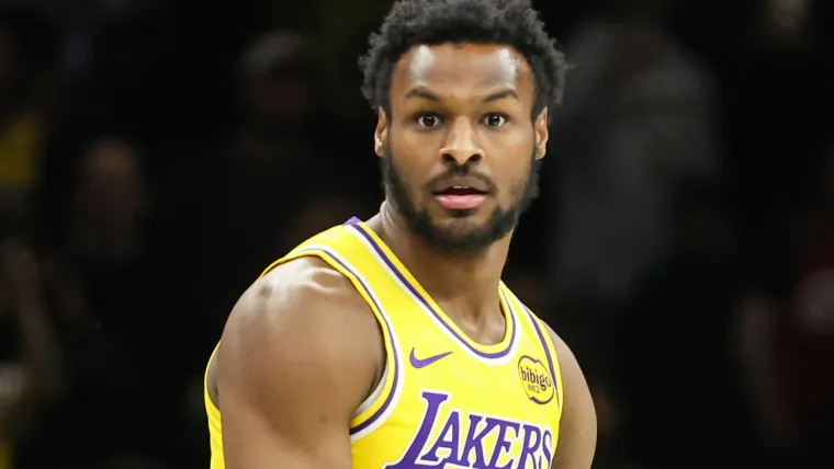 Will Bronny James start for the Lakers? How Austin Reaves, Luka Doncic injuries impacts LeBron James’ son’s playing time image