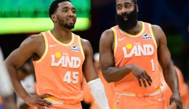Donovan Mitchell reveals why James Harden gives Cavs best NBA championship shot image