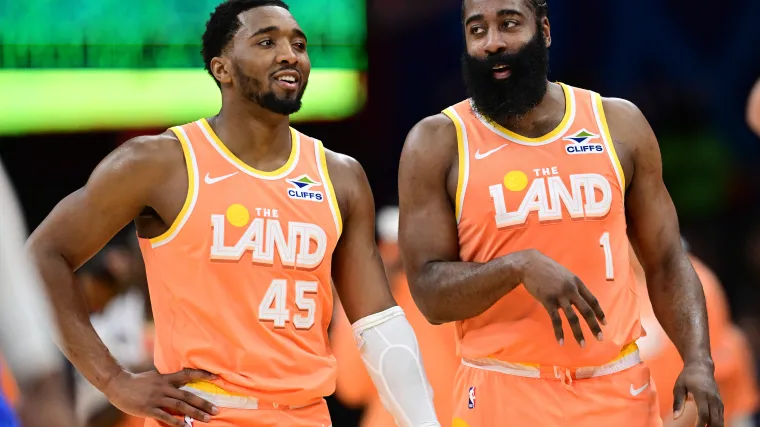 Donovan Mitchell reveals why James Harden gives Cavs best NBA championship shot image