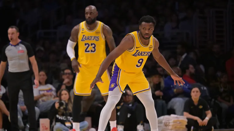 Best LeBron-Bronny James moments in the NBA, from first Lakers game together to historic father-son assist image