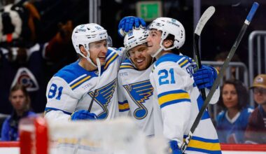 The Blues’ playoff chances looked lost. Then they knocked off the NHL’s best team