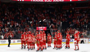Red Wings eliminated from playoff contention, now hold longest active drought in NHL