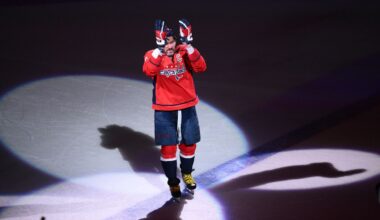 Ovechkin response to fans' request for one more year: 'I'll think about it'