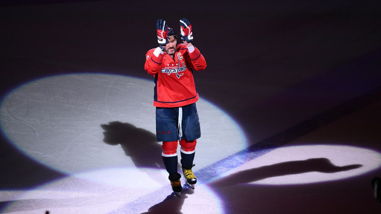 Ovechkin response to fans' request for one more year: 'I'll think about it'