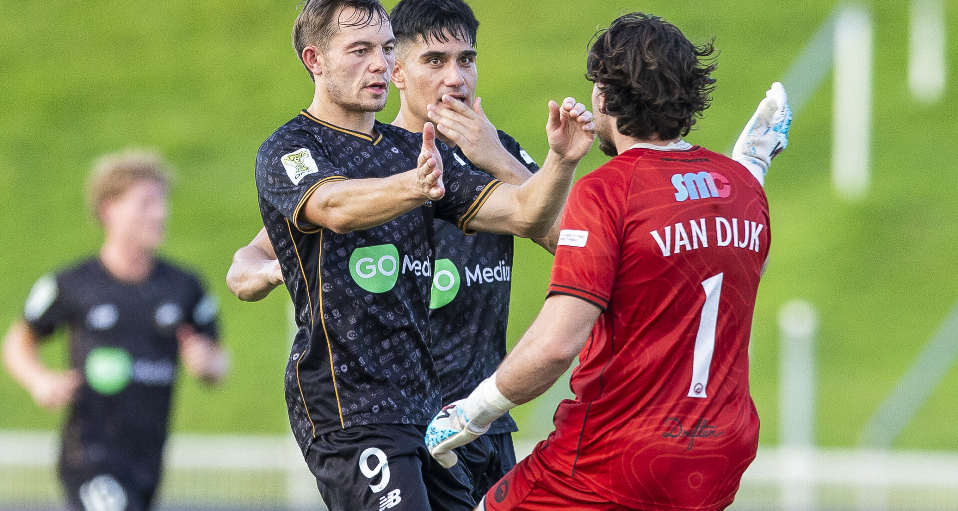 Stoppage time drama gives South Island United priceless win