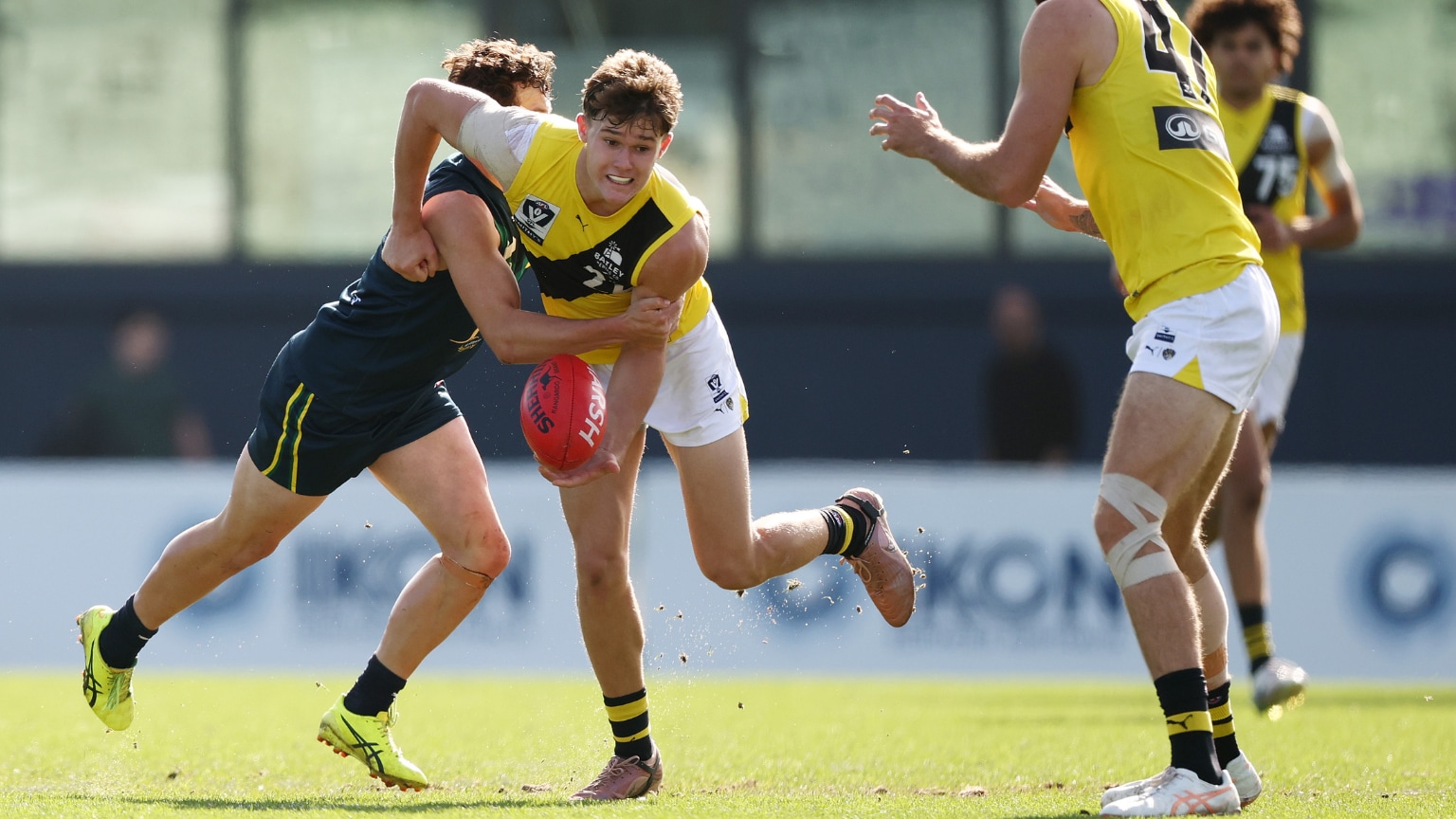 VFL Tigers run over the top of AFL Academy