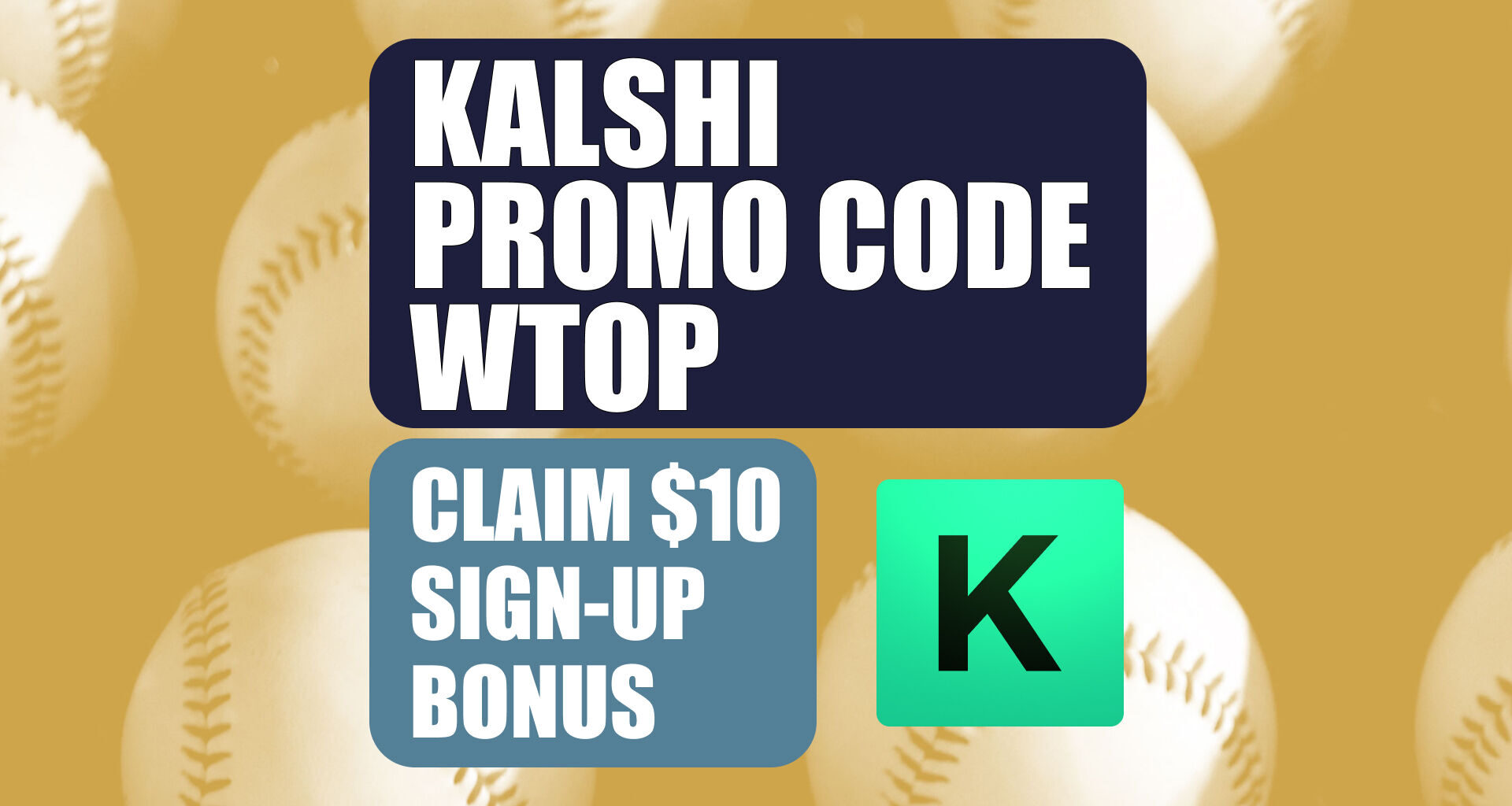 Kalshi Promo Code WTOP: Get $10 Bonus for Masters, NBA, MLB Games This Weekend