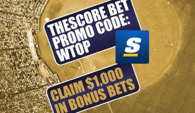 theScore Bet Promo Code WTOP: Get $1,000 Bonus for Masters, All MLB Games Today