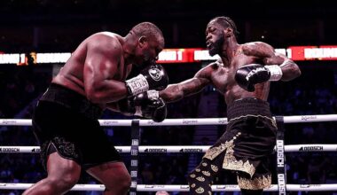 Deontay Wilder pauses fight to mouth five-word message to Derek Chisora in stunning moment