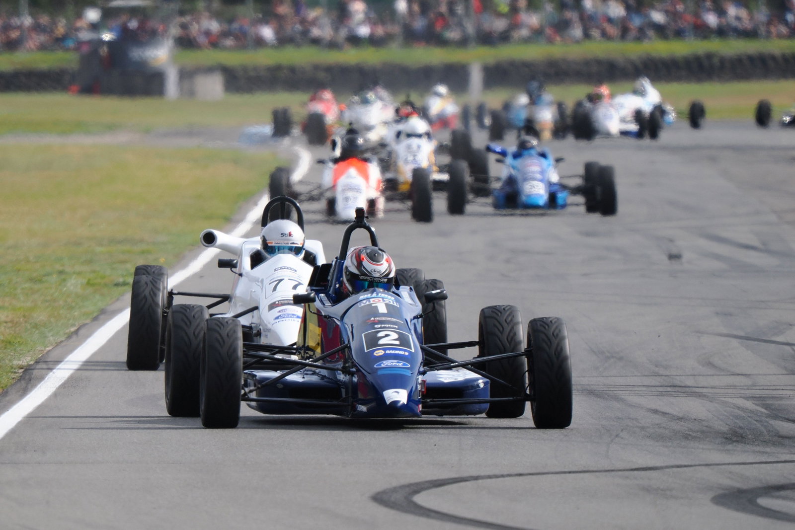 Winner of the Rodin Cars New Zealand Formula Ford Challenge #2 Arthur Broughan. 