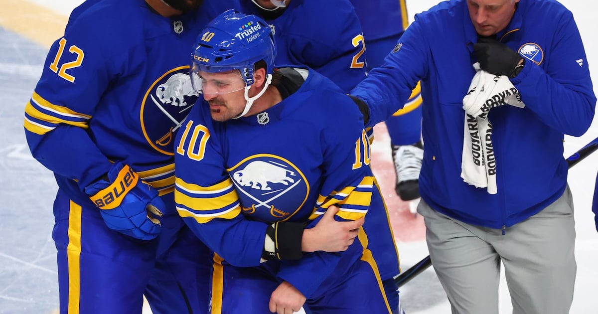 Buffalo Sabres centre Sam Carrick to miss series vs. Boston Bruins, Noah Ostlund, Alex Lyon possible to return