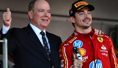 Charles Leclerc receives prestigious honour from Prince of Monaco